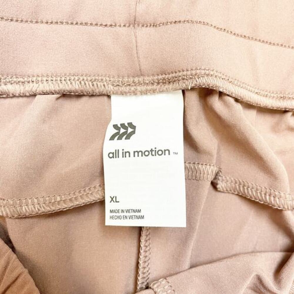 All In Motion Women's Active Light High Rise Taper Pants Mauve Size XL - Picture 6 of 7